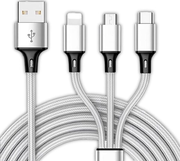 3-in-1 USB Charging Cable – Fast Charging